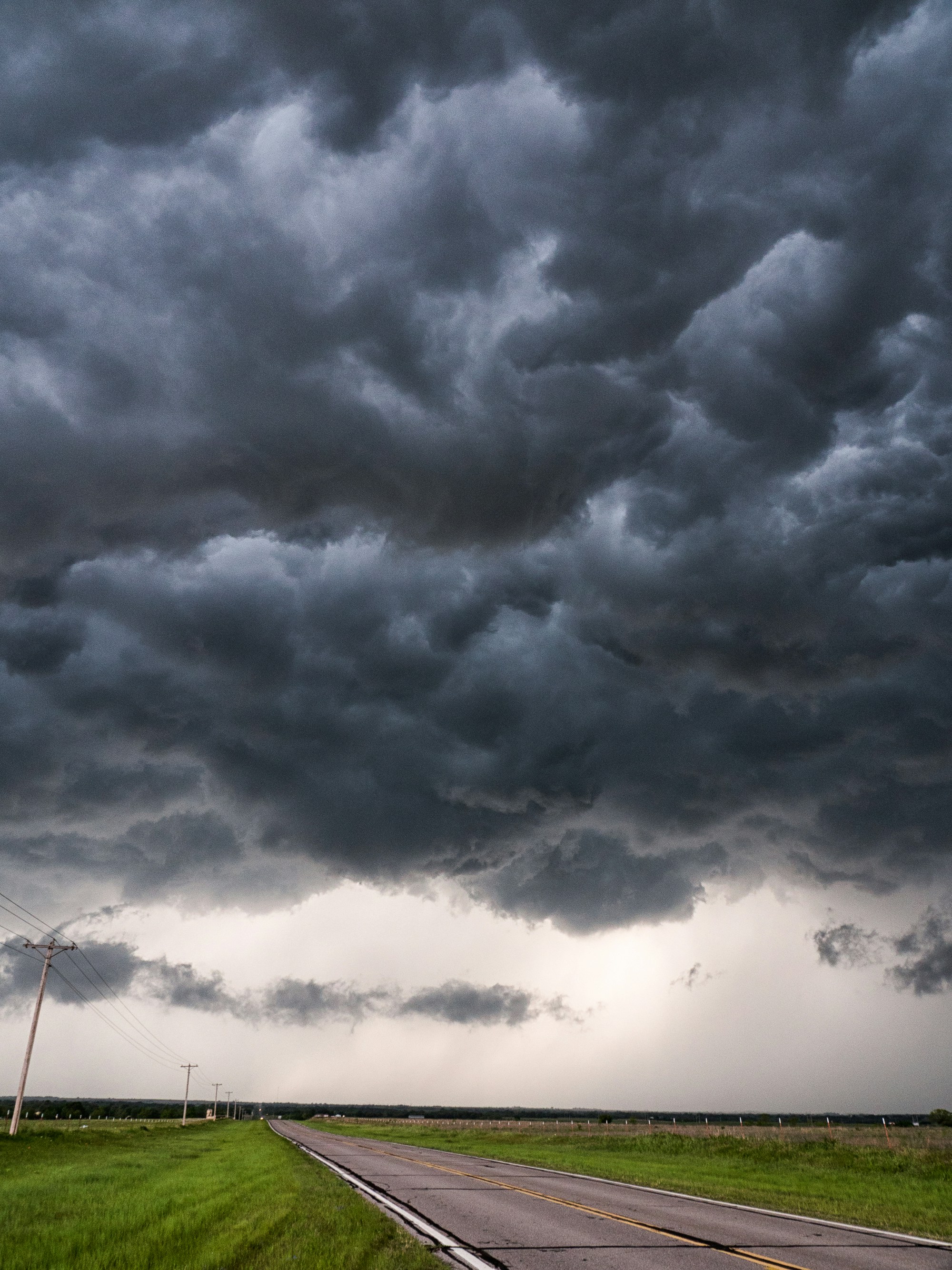 Dramatic storm weather